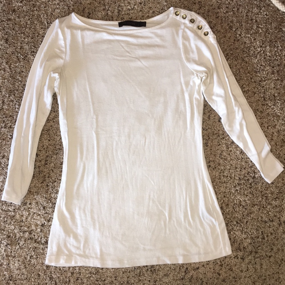 The Limited white top XS